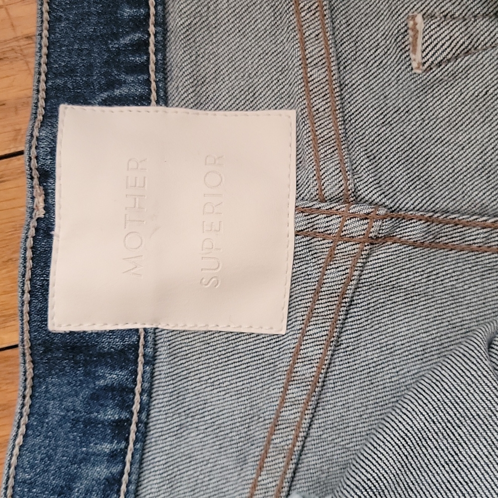 NWT MOTHER SUPERIOR  The Dutchie Short Fray - Picture 7 of 12